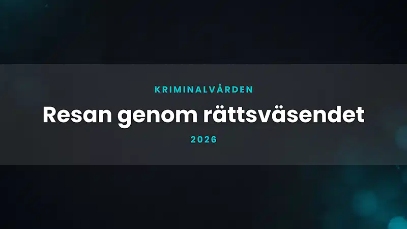 Resan genom rättsväsendet – 360 grader